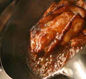 鶏の照り焼き